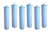 6er Pack - Scanpart Wasserfilterpatrone für Kaffeevollautomaten - Ersetzt die Jura Blue Filterp
