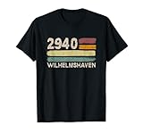 2940 Wilhelmshaven Retro Postleitzahlen Alte PLZ Vintage T-S