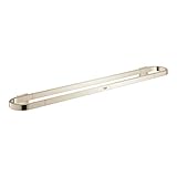 GROHE Selection, Accessoires - Badetuchhalter, Verdeckte Befestigung, Länge 800 mm, nickel gebürstet, 41058EN0