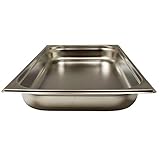 GN 1/1 Gastronormbehälter GN-Behälter Gastronorm Edelstahl 8,5 Liter Tiefe 65