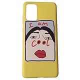 Soft Shell Candy Color Series Handyschale TPU Gelb Gemalt Geometrische Graffiti Simplicity für Samsung