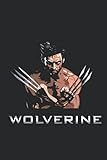 wolverine Notebook: 110 Wide Lined Pages - 6' x 9' - Planner, Journal, Notebook, Composition Book, Diary for Women, Men, Teens, and C