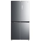 Midea MERM482FGF02 Multi Door Kühl-/Gefrierkombination/ 177,5cm Höhe / 83,3cm Breit/ 374 kWh/Jahr /329 L Kühlteil/163 L Gefrierteil/ NoFrost / PT Fresh / Twin Control Energieklasse F