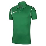 Nike Kinder Kinder Polo Park20 Polo, Pine Green/White/White, S, BV6903