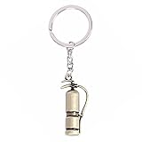 IKAAR Schlüsselanhänger Schlüsselring Feuerlöscher-Form Anhänger Schlüsselanhänger Keychain Geschenk