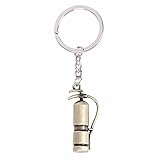 IKAAR Schlüsselanhänger Schlüsselring Feuerlöscher-Form Anhänger Schlüsselanhänger Keychain Geschenk