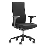 Trendoffice to-Strike Comfort pro sk 9248 | Stiftung Warentest Testsieger | ergonomischer Bürostuhl | schwarz | modernes Design | Homeoffice | umweltzertifiziert | by Daup