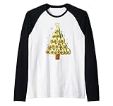Veganes Weihnachtshemd Super süßer Kawaii Avocado Weihnachtsbaum Rag