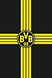 BVB NOTEBOOK: Borussia Dortmund FOOTBALL CLUB JOURNAL DIARY BOOK - 120 PAGE 6x9 INCHES LINED PAPER - PERFECT COMPOSITION NOTEBOOK FOR Borussia Dortmund FANS