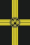 BVB NOTEBOOK: Borussia Dortmund FOOTBALL CLUB JOURNAL DIARY BOOK - 120 PAGE 6x9 INCHES LINED PAPER - PERFECT COMPOSITION NOTEBOOK FOR Borussia Dortmund FANS