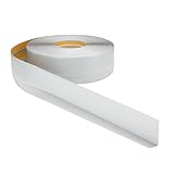 Weichsockelleiste PVC 50x20mm - 1 Meter, selbstklebend Eckleiste, flexible Bodenleiste, Premium Weich Sockelleiste (Hellgrau)