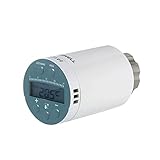 MOSHUO SEA801- Smarter Heizkörperthermostat Kompatibel mit Amazon Home Programmierbarem Thermostatischen Heizkörperventil Temperaturregler Arbeit für TYGWZW-01N Funkempfäng