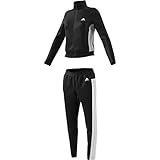 adidas FI6696 Damen Teamsports Trainingsanzug, Black/Black, XS ,