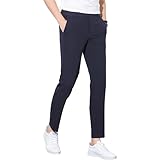 Herren Freizeithosen Sommer Thin Fashion Urban Slim Pendler 9-Punkte-Hosen Freizeithosen Allgleiches Temperament Anzughosen 34