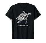 Metairie LA White Tribal Save The Sea Turtle T-S