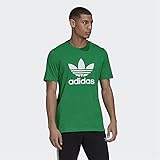 adidas H06639 Trefoil T-Shirt T-Shirt Mens Green/White M