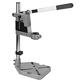 Werkbank-Reparaturwerkzeug, 0-40cm Verstellbereich 25mm Schaftdurchmesser Bohrmaschine Ständer Tischklemme mit Zubehör für Heimwerkerproduktion für die Holzbearbeitung