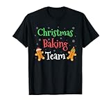 Lebkuchen Christmas Baking Team Frohe Weihnachten T-S
