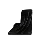 BQLZR 4.5x3.5x3.5cm Schwarz Silica Gel Geschirrspüler Tür Prallplatte Einstellung GE Geschirrspüler Türen Ersetzt WD8X228 + WD8X227