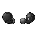Sony WF-C500 True Wireless Kopfhörer (bis zu 20 Stunden Akkulaufzeit mit Ladeetui, - kompatibel mit Voice Assistant, integriertes Mikrofon für Telefonate, Bluetooth) Schw