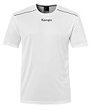 FanSport24 Kempa Handball Polyester Shirt Kurzarm Training Top Rundhals Herren weiß Größe XL