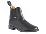 SUEDWIND FOOTWEAR Reitstiefelette Chelsea Jodhpur Classic - Handgefertigte Stiefeletten aus echtem Leder - designt und entwickelt in Deutschland - Die Reitschuhe sind erhältlich in Schuhgröße 29 30 31 32 33 34 35 36 37 38 39 40 41 42 43 44 45 46 – Echtleder - Lederinnenfutter - durchgenähte Gummisohle - Gelenkstütze - hoher Tragekomfort. Hervorragender Grip im Steigbügel. Reitstiefel (-etten) auch für Kinder und in schwarz & b