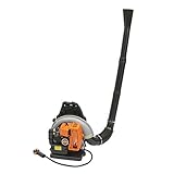 Laubbläser, 3.6PS 65cc Benzin Laubbläser Garten Kehren Laub Bläser Rückenlaubbläser 6800RPM