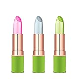 Aloe Vera Lippenstift Long Lasting Moisturizer Lippenbalsam Temperatur Farbe Langlebige Nahrhafte Lippenbalsam Lippencreme Zauber Temperatur Ändern Lip Gloss Set 3p