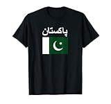 Pakistan Flagge Pakistanische Flaggen Herren Damen T-S