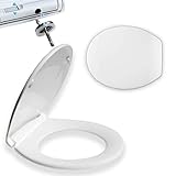 WISA Antares S WC Sitz weiß hochwertig schwere Ausführung mit Absenkautomatik u. Quick-R