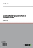 Die Umsetzung der Mindestanforderungen an das Risikomanagement im operativen Controlling von Genossenschaftsbank