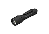 Solidline SL10, LED Taschenlampe, fokussierbar, 750 Lumen, 250 Meter Leuchtweite, 35 Stunden Leuchtdauer, inkl. B