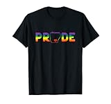 Arkansas Pride with State Outline in Regenbogenfarben T-S