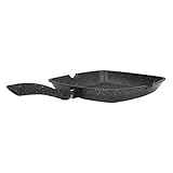 Grillpfanne aus Aluminium mit Antihaftbeschichtung, quadratische Grillpfanne, antihaftbeschichtete Grillpfanne Aluminiumpfanne Steak Speckpfannen für Restaurant Indoor Outdoor Barb