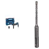 Bosch Professional Bohrhammer GBH 2-28 F (SDS-plus-Wechselfutter, 13mm Schnellspannbohrfutter, bis 28 mm Bohr-Ø, Rückschlag-Schutz, in L-BOXX) + Hammerbohrer SDS plus für Beton, Ø 5 mm, Länge 115