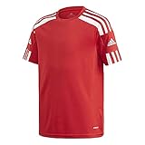 adidas Unisex Kinder Squad 21 Jsy Y T-Shirt, team power red/white, 152
