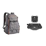 Cullmann 99441 Ultralight Rucksack sports DayPack 300, grau/orange & Peak Design, Capture V3, Kameraclip, schw