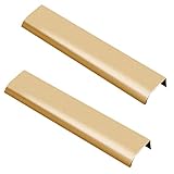 Möbelgriffe 2 Stück Schrankgriffe Gold Moderne Küchengriffe Knöpfe Aluminiumlegierung Badezimmer Schubladengriffe Türgriffe Schranktürgriffe für Badezimmer,Wohnzimmer (Hole distance:192mm)