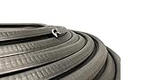 RS1-4POM TPE-Kantenschutz mit POM-Einlage, Klemmbereich 1-4mm, nicht rostend, Kantenschutzprofil (1m)