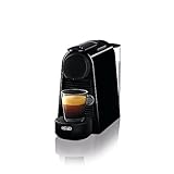 De'Longhi Nespresso Essenza Mini EN 85.B Kaffeekapselmaschine Welcome Set mit Kapseln in unterschiedlichen Geschmacksrichtungen 19 bar Pumpendruck, Platzsparend, Schw