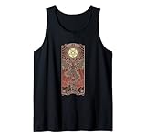 Pagan Satan Teufel Devil Tarot Karte 666 Okkult Goth Hexe Tank Top