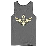 Fifth Sun Herren Legend of Zelda Triforce T-Shirt, anthrazit, X-Groß
