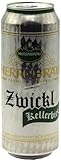 Deutsche Bierspezialitäten in der Dose (24 x 0,5l Herrnbräu Zwickl)