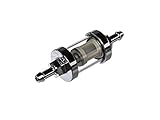 FEZ Leitungsfilter massiv Ø6mm, für Benzinschlauch, Chrom - für Simson S50, S51, SR50, KR51 Schwalbe, SR4