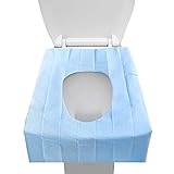 Einweg wasserfestem Papier Toilettensitzabdeckungen für Camping Reise Badezimmer (10pcs)