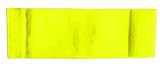 Unbekannt größenverstellbare Armbinde/Mediaband bedruckt mit IHREM INDIVIDUELLEM TEXT (SENIOR 25-36 cm) (Farbe neongelb)
