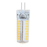 ZQYMM G4 LED Lampen, Birnen 5W 260lm 12V AC/DC Warmweiß 6500K,Leuchtmittel Stiftsockellampe Glühbirne Ersatz 20W Halogenlampen, Kein Flackern Nicht Dimmbar -5 Pack,Warm Light,G4 5W