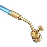 YOUDO Propangasbrennerkopf, Messing Bleistift Flamme Gas Schweißbrenner, Flammensteuerung, CSA-Zertifikat, Verwendung mit MAPP/MAP Pro/Prop
