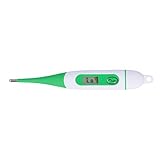 Fdit Haustier Veterinär-Thermometer Elektronisches LCD-Tier-Thermometer Digitales Tier-Thermometer für Rinder S