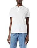Fruit of the Loom Damen Slim Fit Poloshirt 65/35 Lady fit, Weiß (White), L